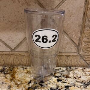 Tervis Tumbler with 26.2 Sticker 24 ounces